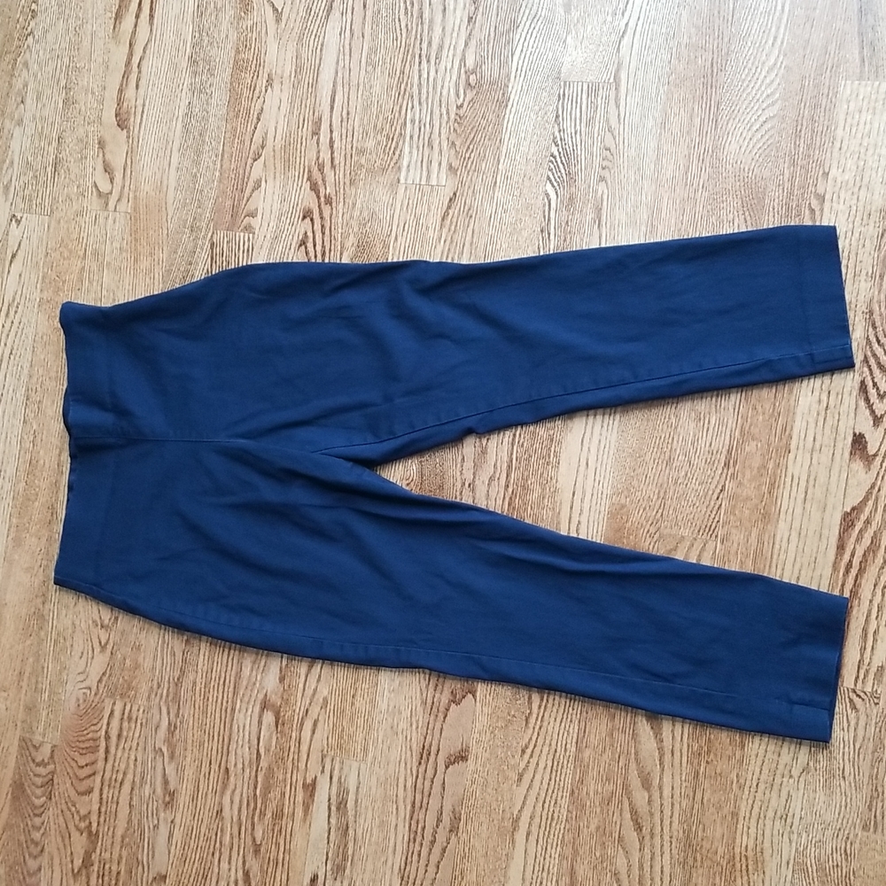 (10) Wow Pant 'In the Navy' Color Casual/ Formal Stretch Waistband Cotton Blend